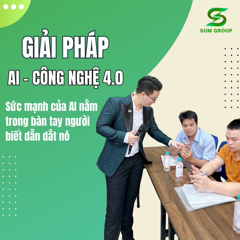 Giải Pháp AI Trong Kỷ Nguyên Công Nghệ 4.0 – Sum Group